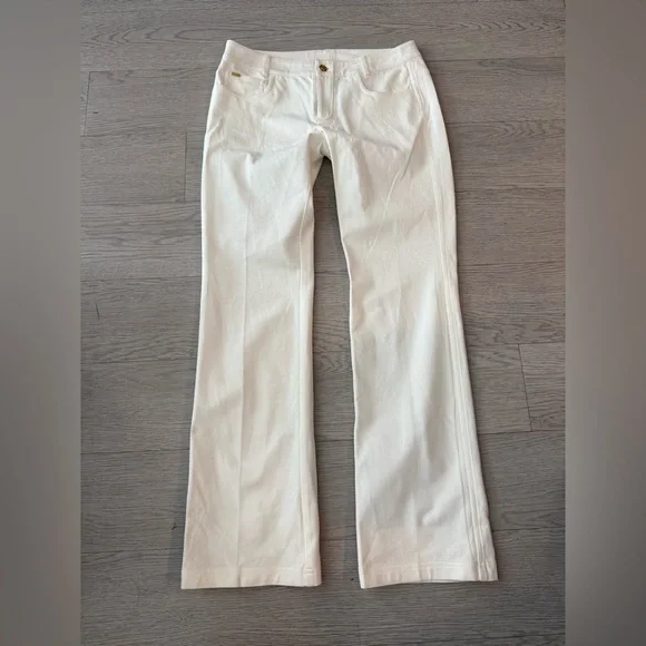 St John Yellow Label Bootcut Embellished Pocket Jeans Size 6